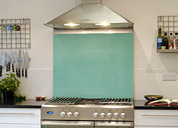 Mississippi - glass splashback, modern,versatile and hygienic